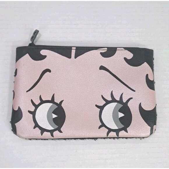 Betty Boop Peek a Boo Ipsy Glam Makeup Bag Pouch 7.5x5 Cosmetic Purse Cute - Picture 1 of 3